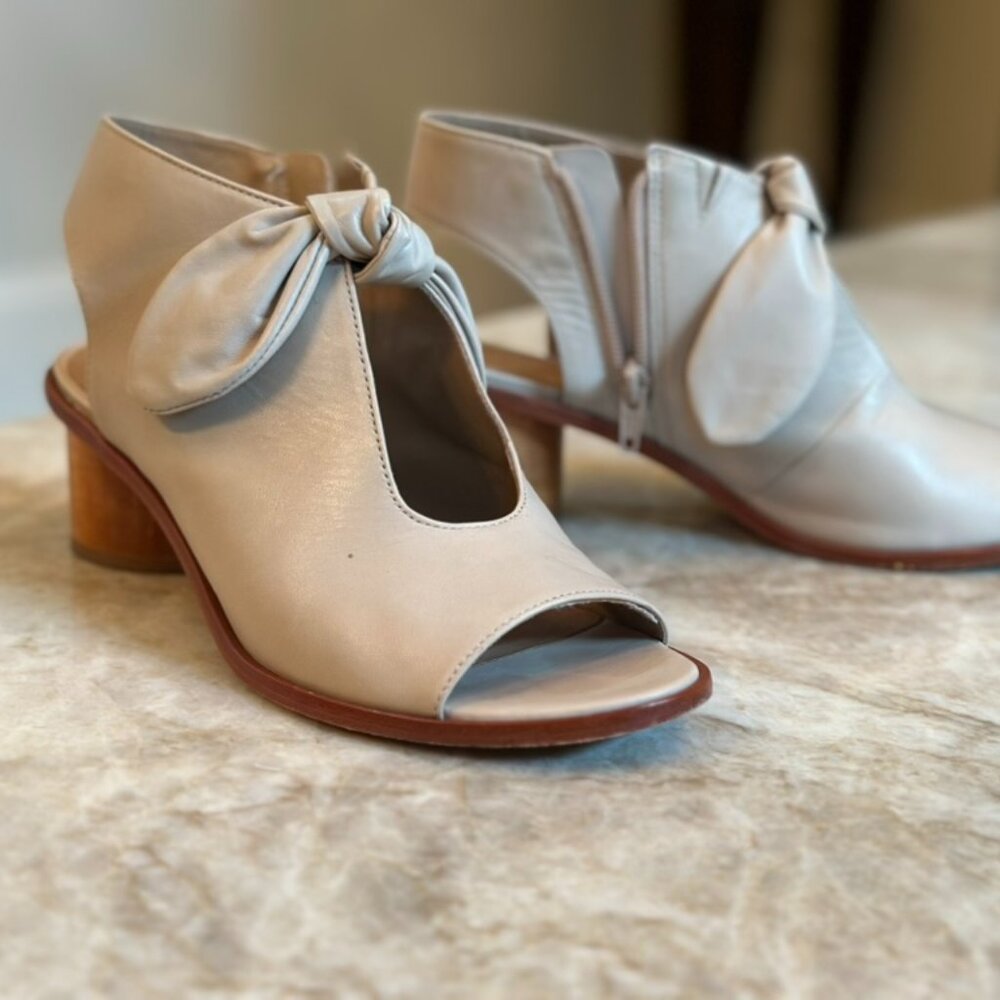 Bernardo Peep Toe Luna Sandal/Booties